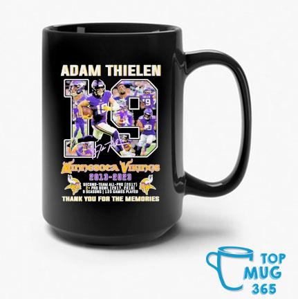 Thank You For The Memories Adam Thielen 19 Minnesota Vikings 2013