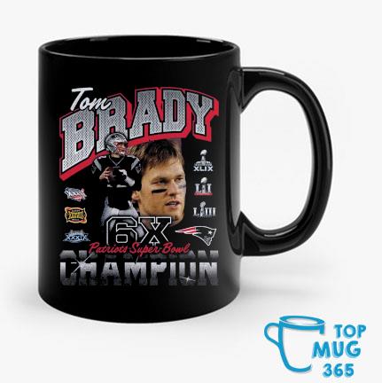 Tom brady new england Patriots six-time super bowl champion 2023 shirt,  hoodie, sweater, long sleeve and tank top