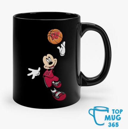 Wisconsin Badgers Mickey Mouse March Madness 2023 Mug Mug den