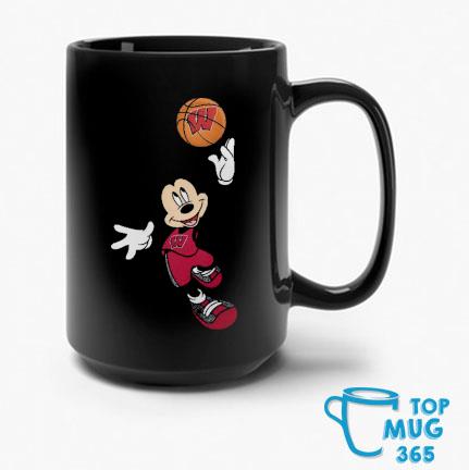Wisconsin Badgers Mickey Mouse March Madness 2023 Mug
