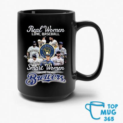 Real Women Love Baseball Smart Women Love Brewers Shirt, hoodie, sweater,  long sleeve and tank top