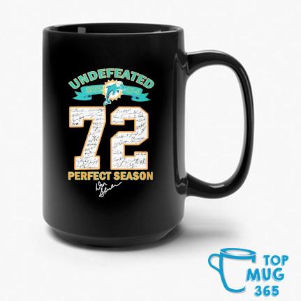 Undefeated 1972 miami dolphins 72 perfect season signatures t