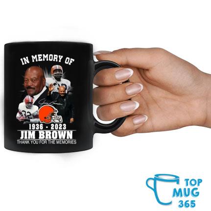 In memory of 1936 – 2023 jim brown thank you for the memories shirt,  hoodie, sweater, long sleeve and tank top