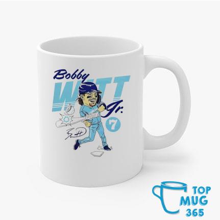 Official bobby witt jr. caricature 7 signatures T-shirt, hoodie, tank top,  sweater and long sleeve t-shirt