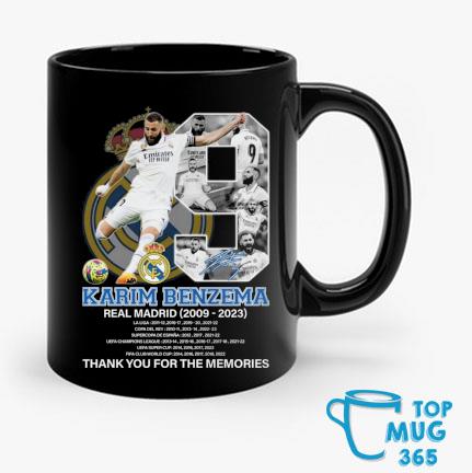 Karim Benzema Real Madrid 2009 – 2023 Thank You For The Memories Shirt,  hoodie, sweater, long sleeve and tank top