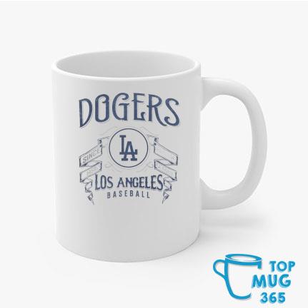 Los Angeles Dodgers Rucker Collection Distressed Rock T-Shirt