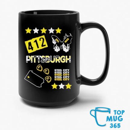 412 est 1933 Pittsburgh Steelers city shirt, hoodie, sweater, long sleeve  and tank top