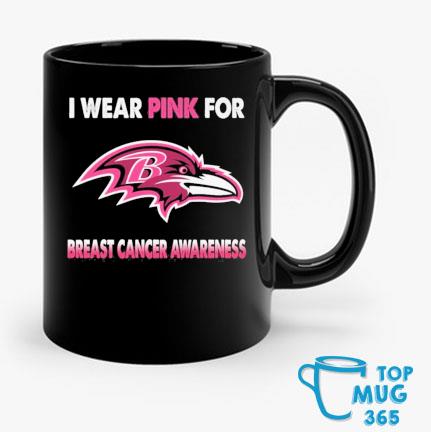 Baltimore Ravens I Wear Pink For Breast Cancer Awareness Shirt, hoodie,  sweater, long sleeve and tank top