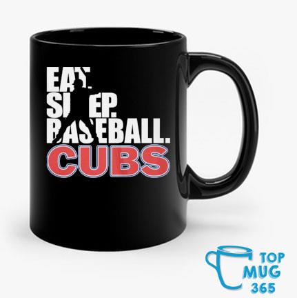 Official 2023 eat sleep baseball Chicago Cubs T-shirt, hoodie, tank top,  sweater and long sleeve t-shirt