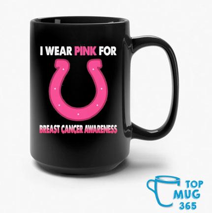 Original Indianapolis Colts I wear pink for Breast Cancer