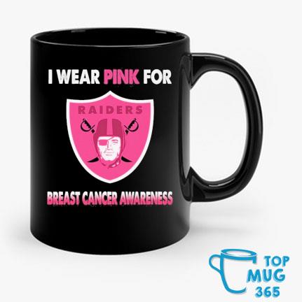 Official las Vegas Raiders I Wear Pink For Breast Cancer Awareness Shirt,  hoodie, sweater, long sleeve and tank top