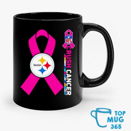 Official Pittsburgh Steelers NFL crush cancer T-shirt, hoodie, tank top,  sweater and long sleeve t-shirt