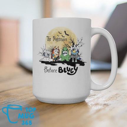 The Nightmare Before Bluey Halloween Mug, Bluey Halloween Mu - Inspire  Uplift