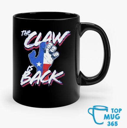 Official The Claw Is Back Texas Rangers Shirt, hoodie, sweater, long sleeve  and tank top