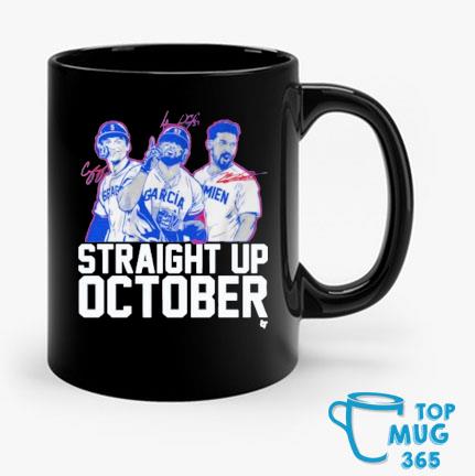 Corey Seager, Marcus Semien And Adolis Garcia Straight Up October