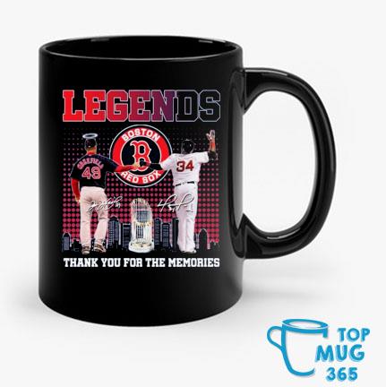 Official legends Wakefield And Ortiz Boston Red Sox World Series Memories T  Shirt, hoodie, sweater, long sleeve and tank top