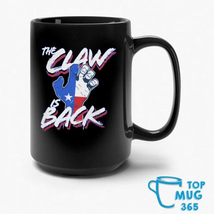 Official The Claw Is Back Texas Rangers Shirt, hoodie, sweater