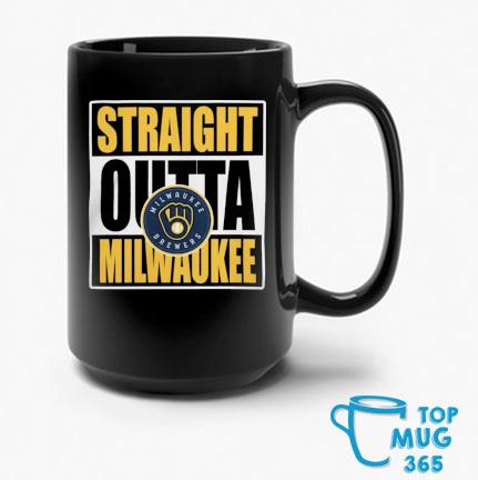 Straight Outta Milwaukee Brewers T Shirt, hoodie, sweater, long