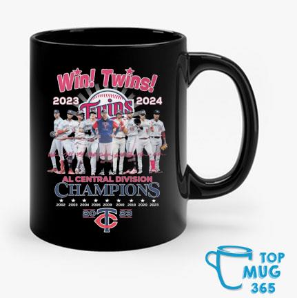 Win Twins 2023-2024 Al Central Division Champions 2023 Minnesota Twins Shirt