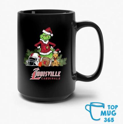 The Grinch Louisville Cardinals Football Christmas 2023 T Shirt