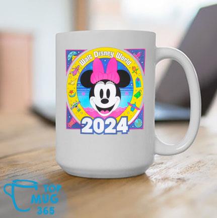 Disney Coffee Mug - 2024 Walt Disney World Logo Mickey and Minnie