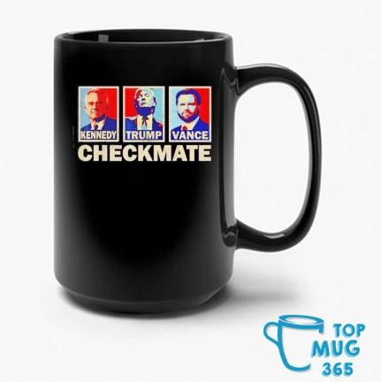 Official Kennedy Trump Vance Checkmate Retro Mug Mug dens