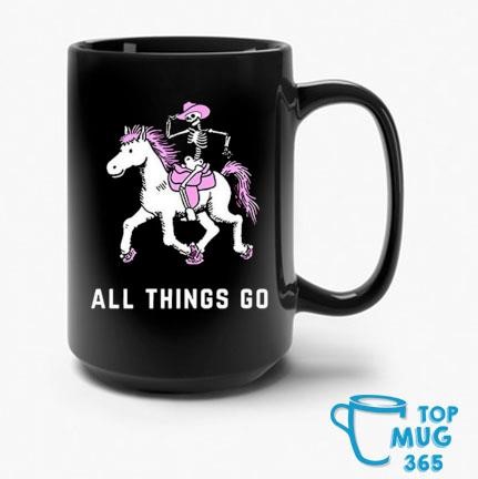 All Things Go Skeleton Pony Nyc Lineup Mug Mug dens