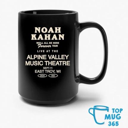 Noah Kahan September 11 2024 Live At The Alpine Valley, East Troy, WI Concert Mug Mug dens